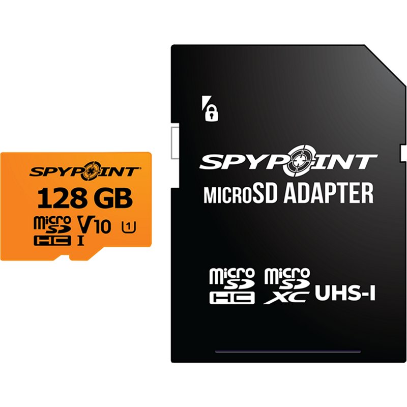 Spypoint 128GB Class 10 UHS-I Micro-SD Card for Trail Cameras