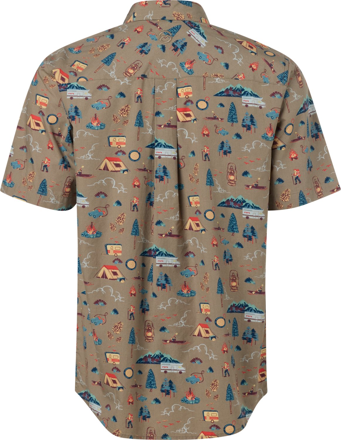 Magellan Outdoors Men's Summerville Print Short Sleeve Shirt - view number 2