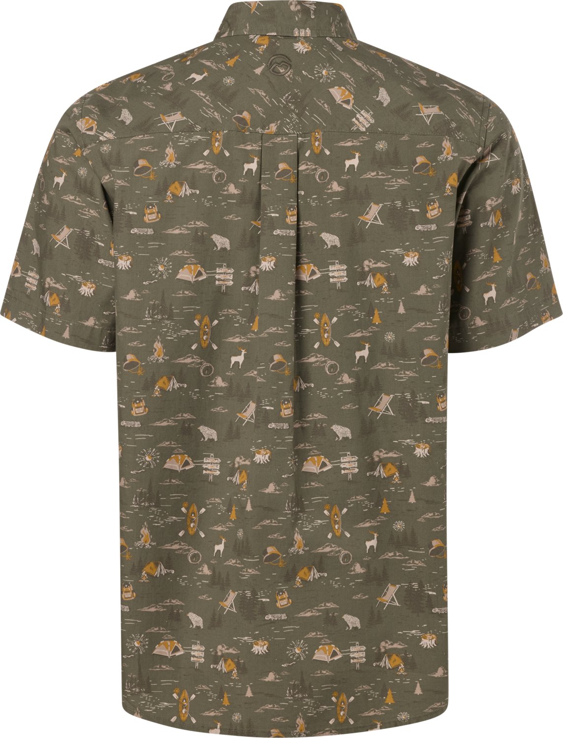 Magellan Outdoors Men's Summerville Print Short Sleeve Shirt - view number 2