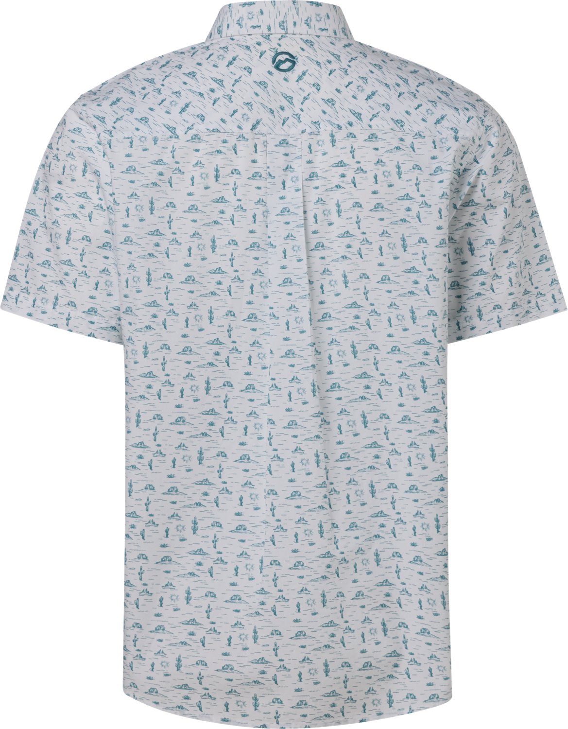 Magellan Outdoors Men's Summerville Print Short Sleeve Shirt - view number 2