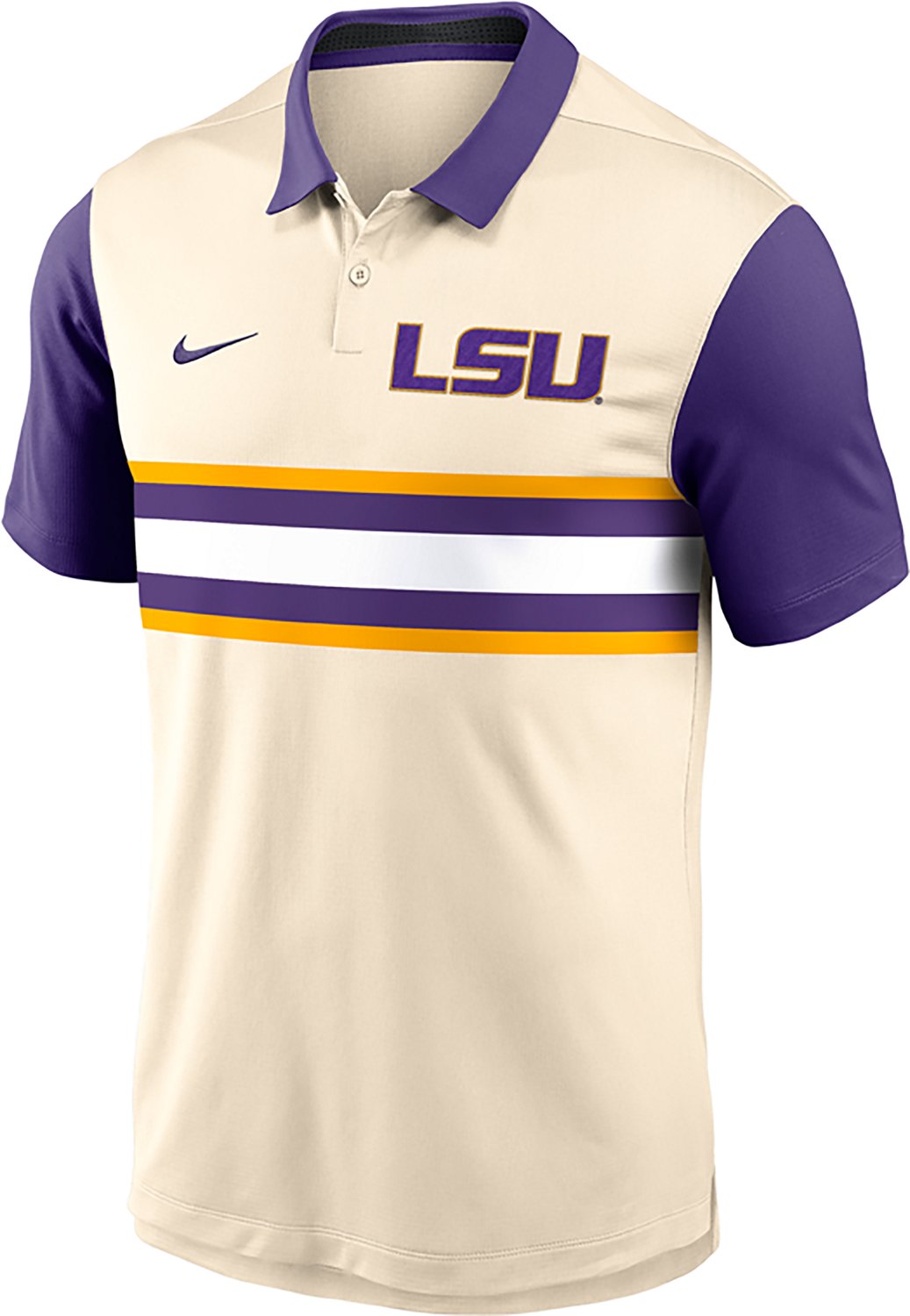Nike LSU Tigers Primetime Campus Vapor Performance Polo                                                                          - view number 4