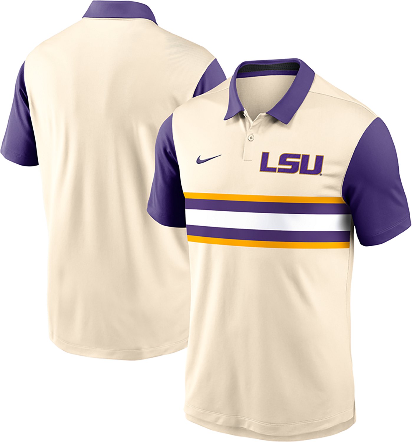 Nike LSU Tigers Primetime Campus Vapor Performance Polo                                                                          - view number 6