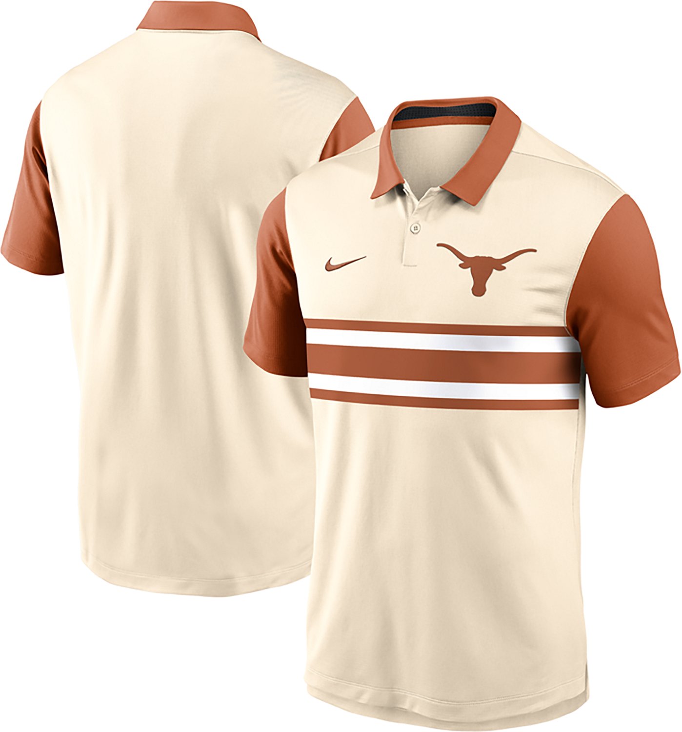 Nike Texas Longhorns Primetime Campus Vapor Performance Polo                                                                     - view number 6