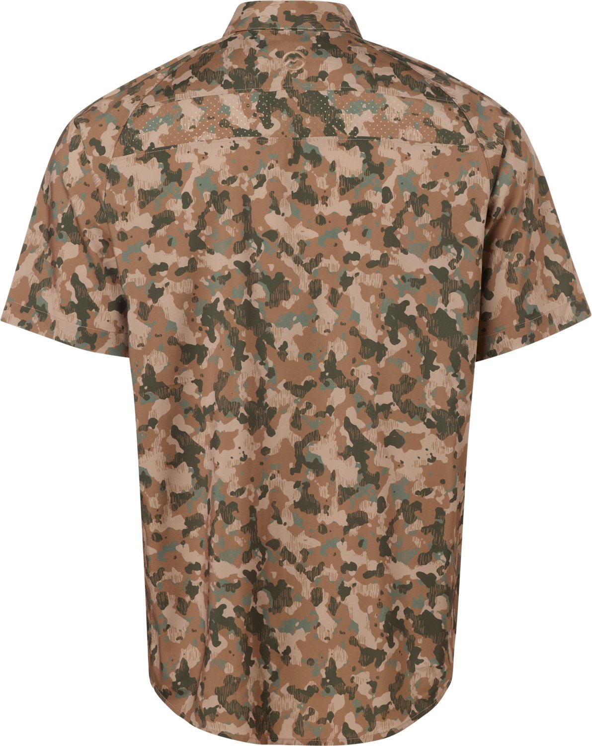 Magellan Outdoors Men's Hickory Canyon Print Short Sleeve Shirt                                                                  - view number 2