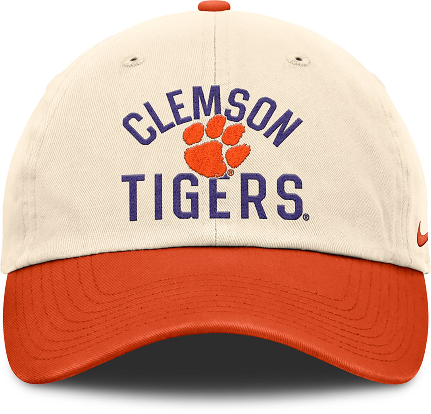 Nike Men's Clemson University Club Primetime Slogan Cap