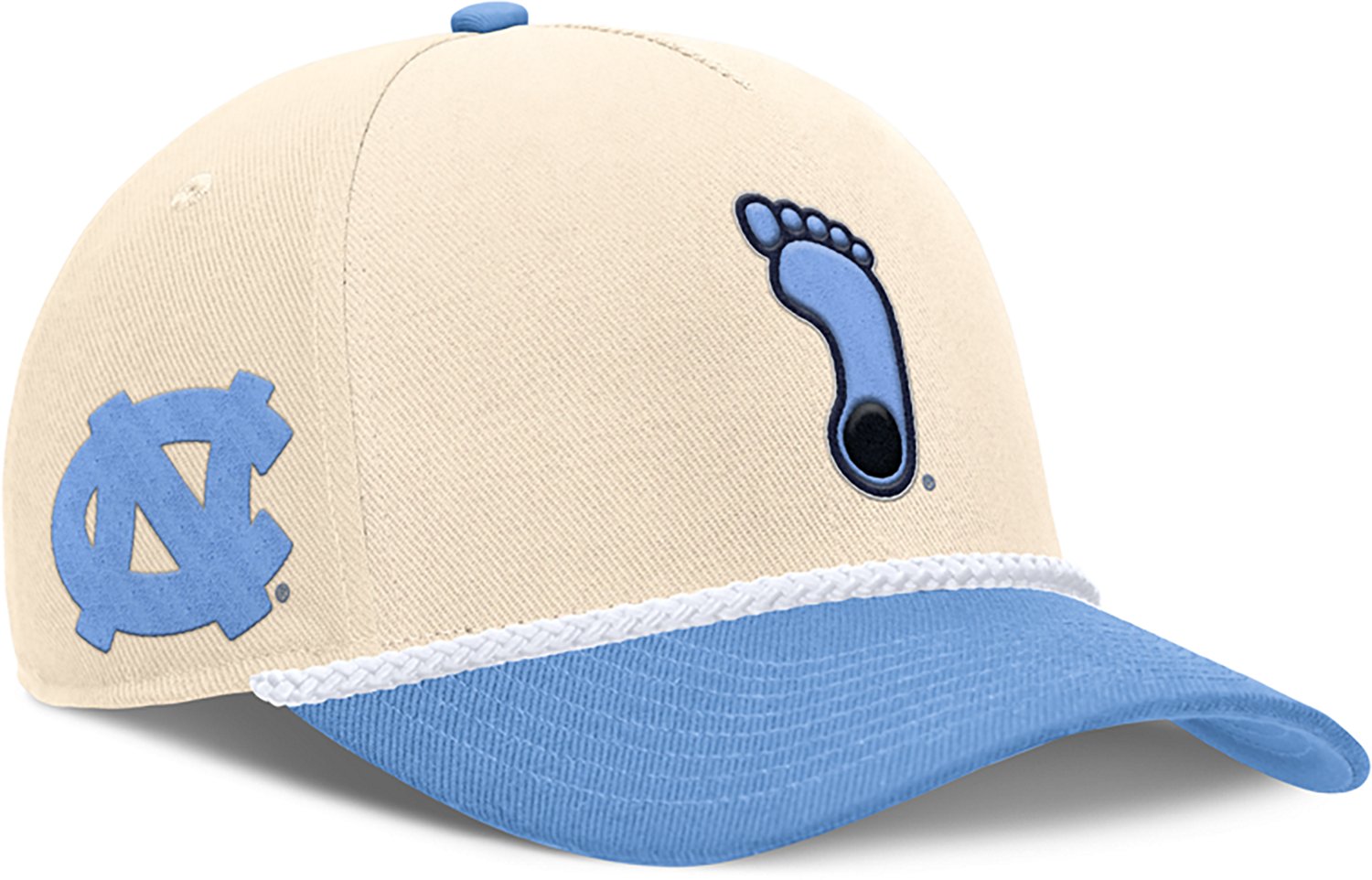 Jordan Men's University of North Carolina Rise Primetime Rope Cap - view number 3