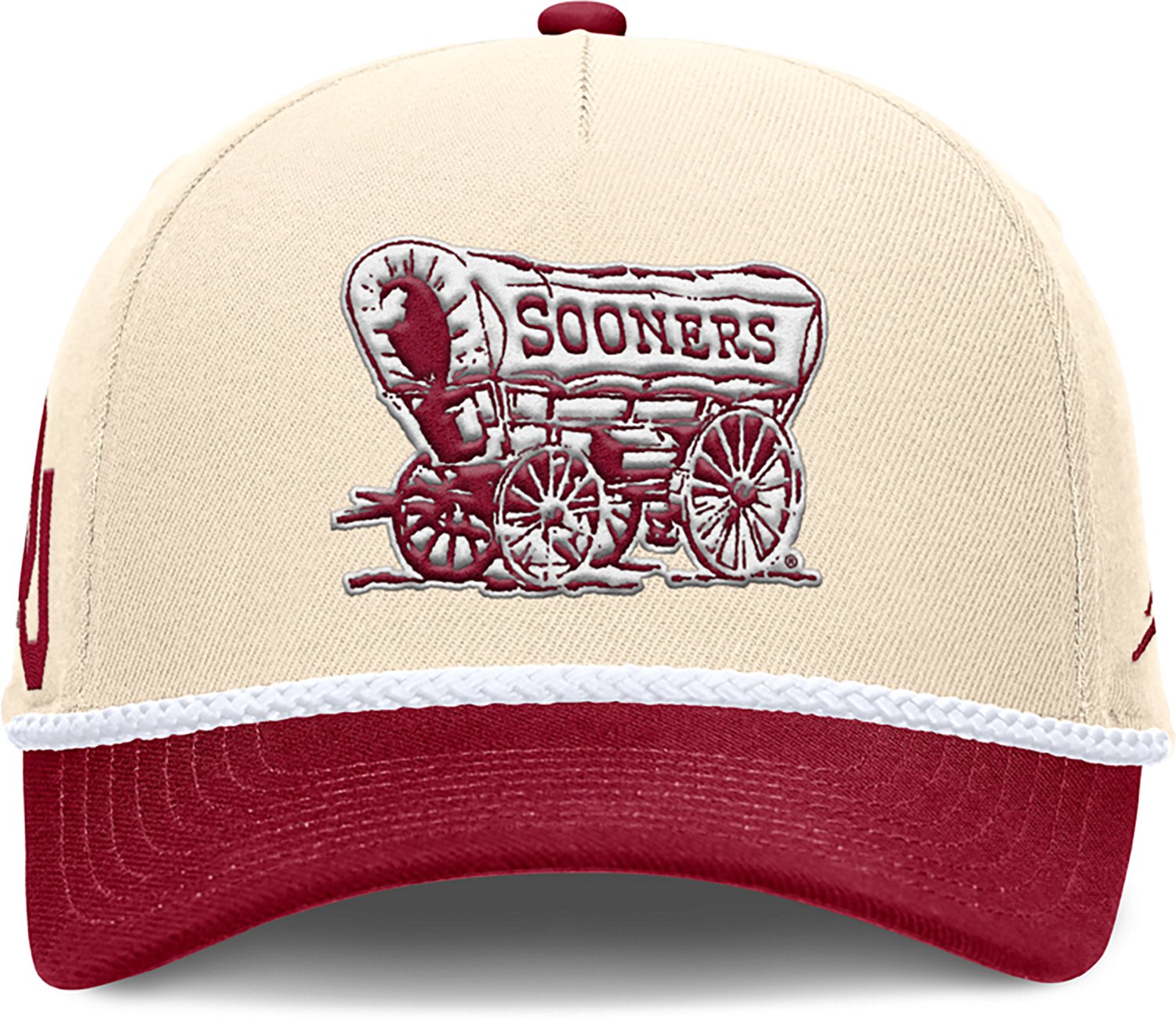 Jordan Men's University of Oklahoma Rise Primetime Rope Cap