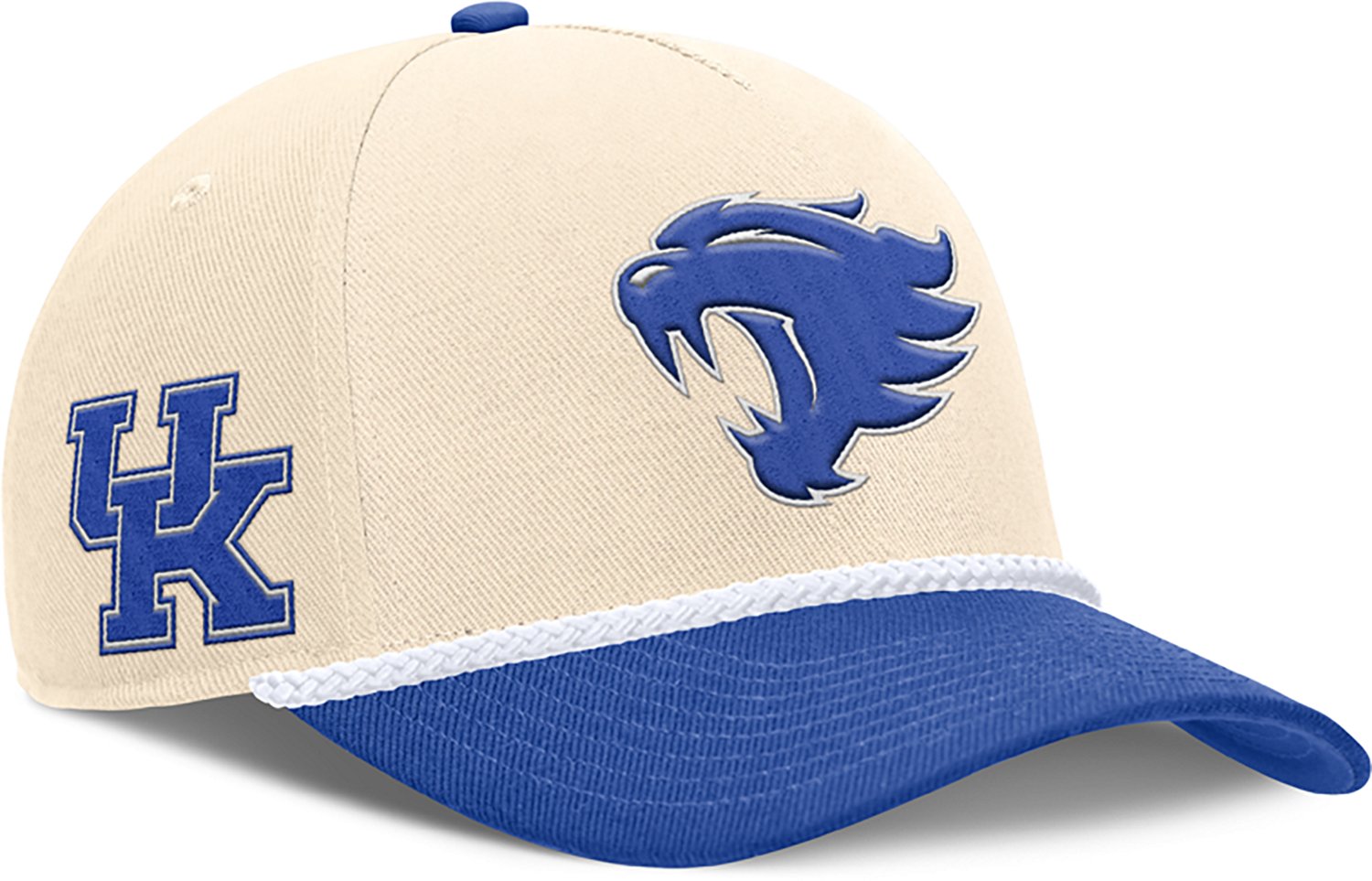 Nike Men's University of Kentucky Rise Primetime Rope Cap - view number 3
