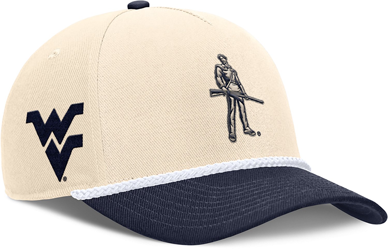 Nike Men's West Virginia University Rise Primetime Rope Cap - view number 3