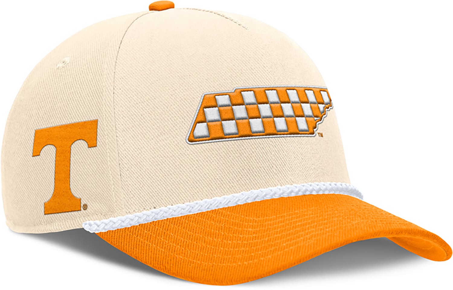 Nike Men's University of Tennessee Rise Primetime Rope Cap - view number 3