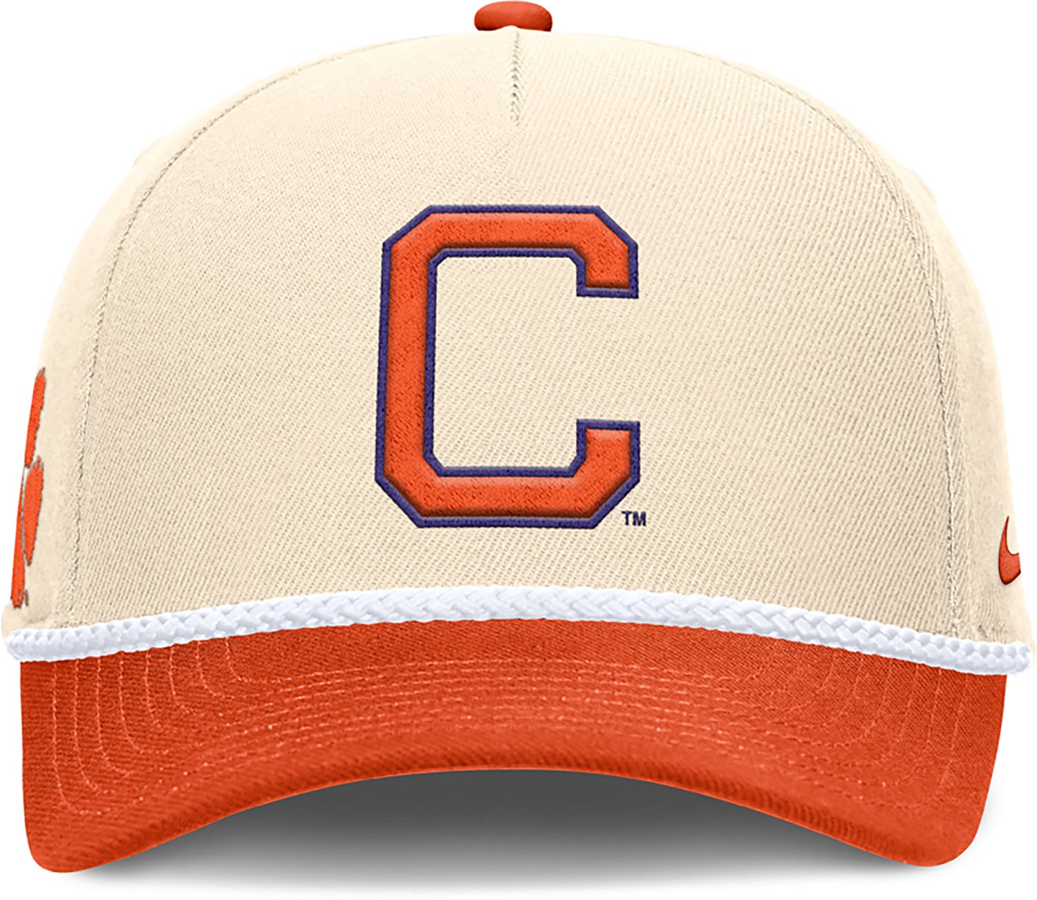 Nike Men's Clemson University Rise Primetime Rope Cap - view number 2