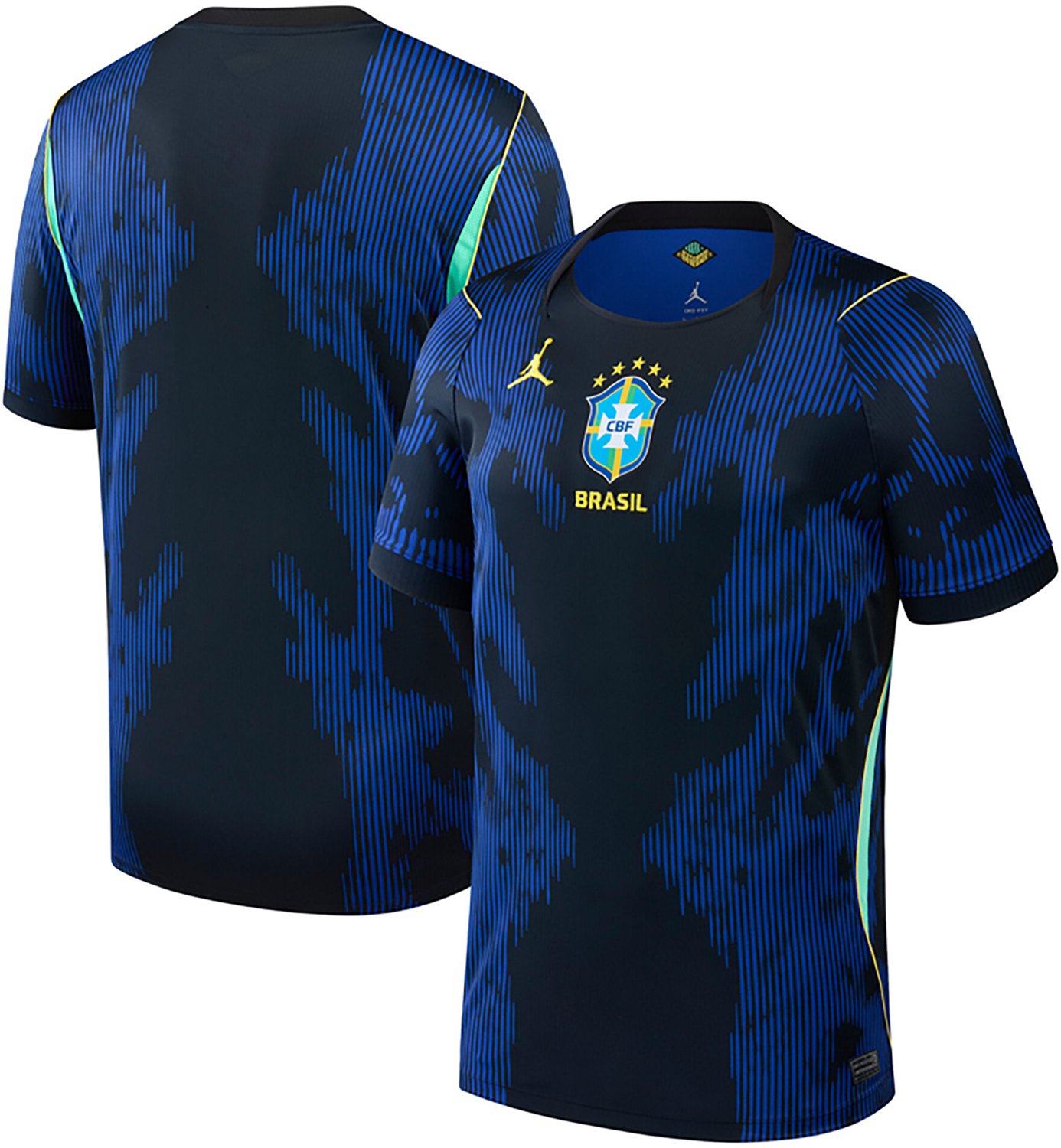 Jordan Brand Men's Brazil 2026 World Cup Dri-FIT Away Stadium Jersey - view number 6