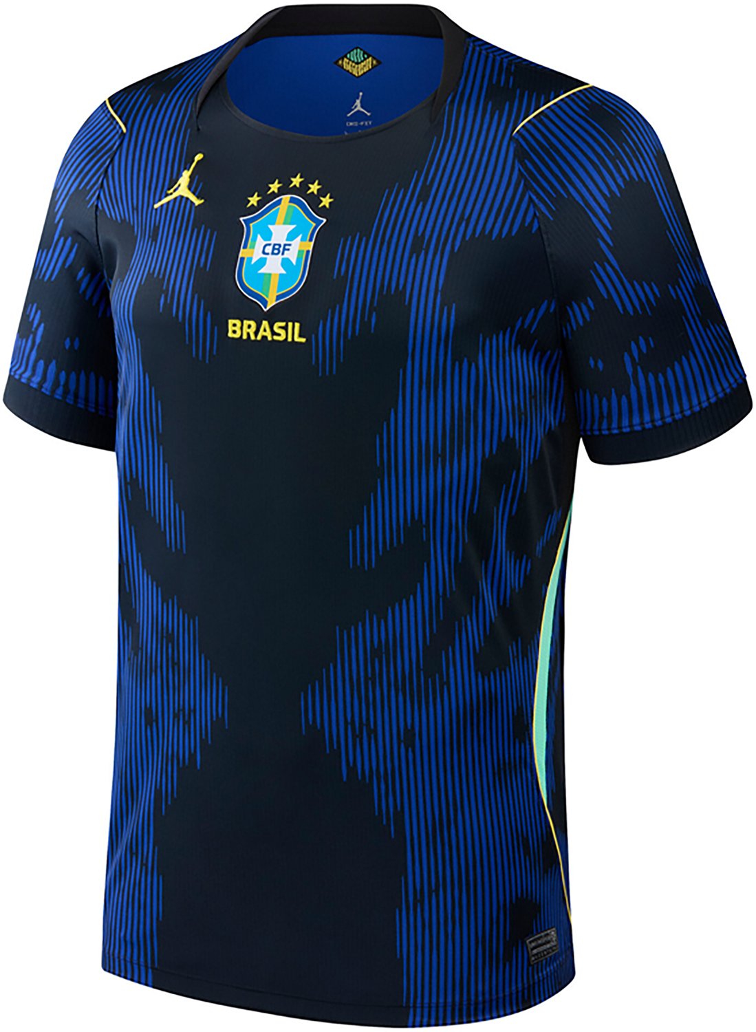 Jordan Brand Men's Brazil 2026 World Cup Dri-FIT Away Stadium Jersey - view number 7