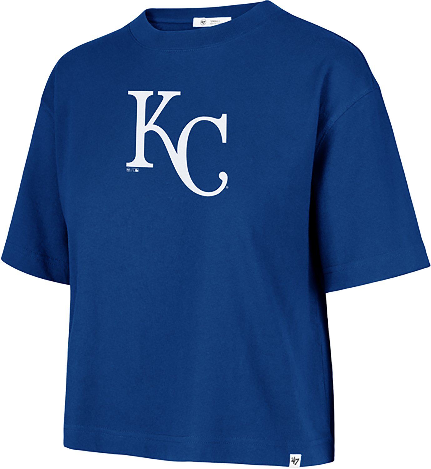 '47 Kansas City Royals Women's Back Out Foundation Crop Graphic T-shirt