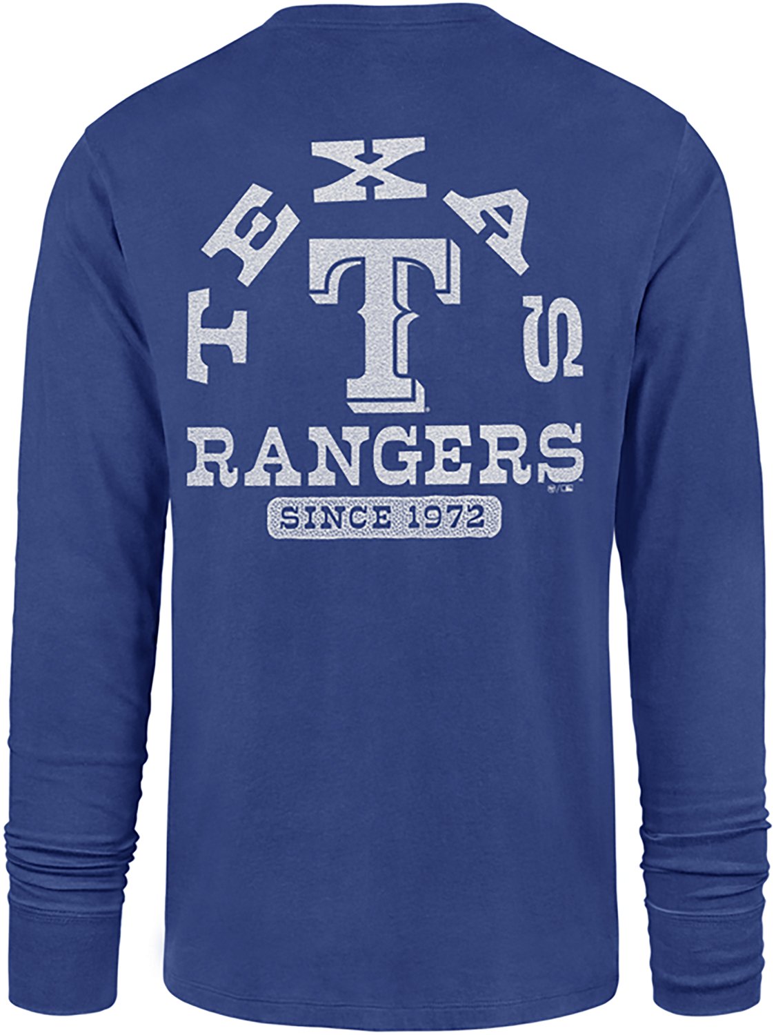'47 Texas Rangers Back Canyon Franklin Long Sleeve Graphic T-shirt