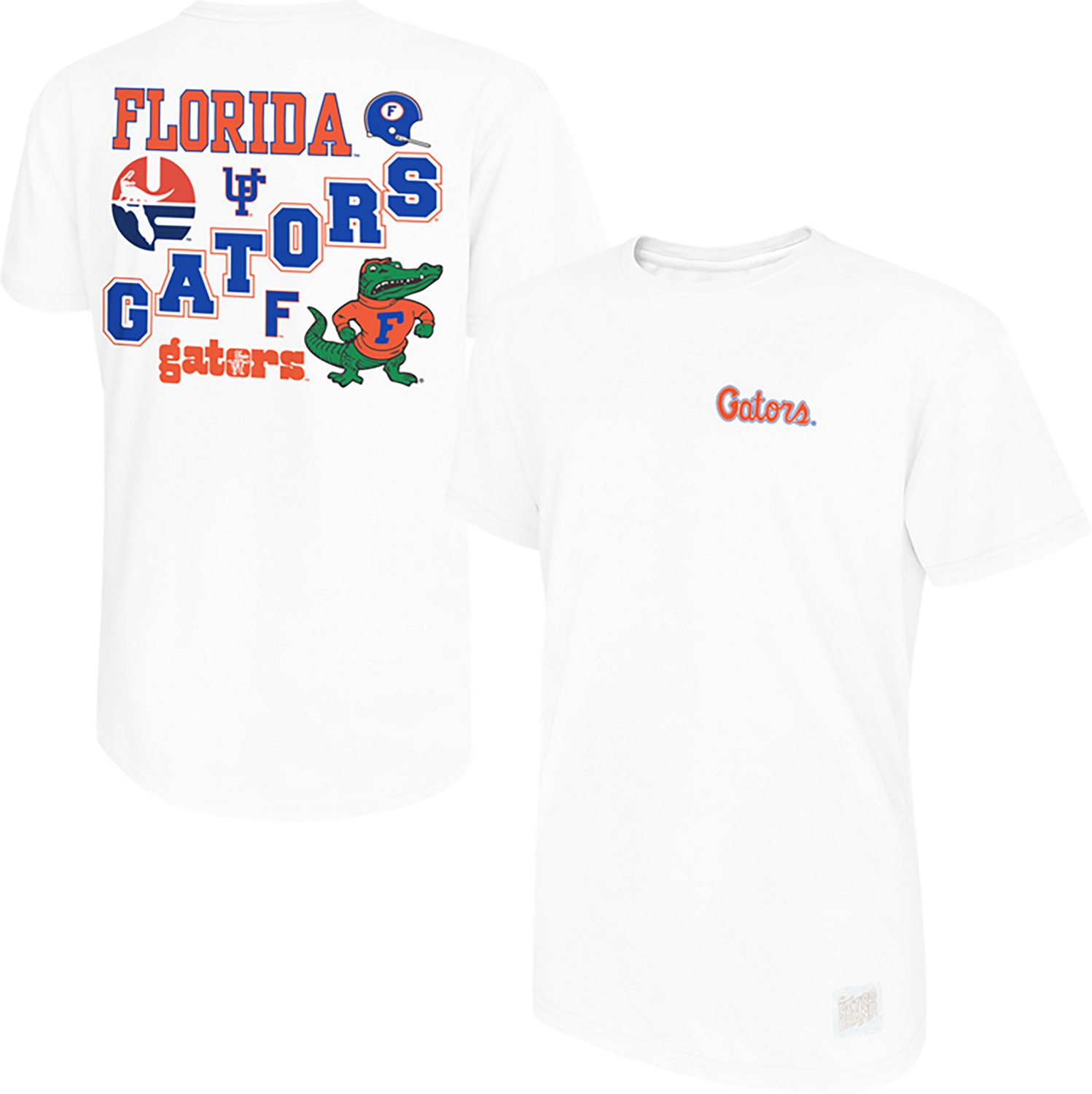 Retro Brand Men's University of Florida Diagonal Gators DS T-shirt