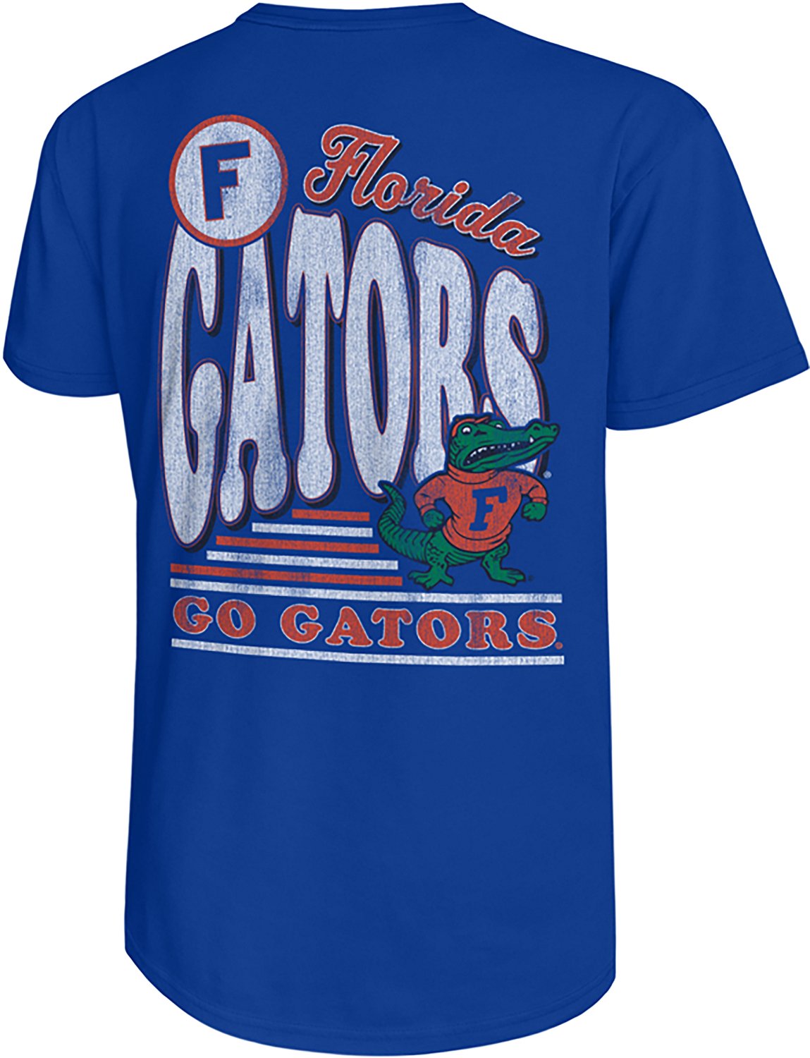 Retro Brand Men's University of Florida Go Gators DS T-shirt - view number 3