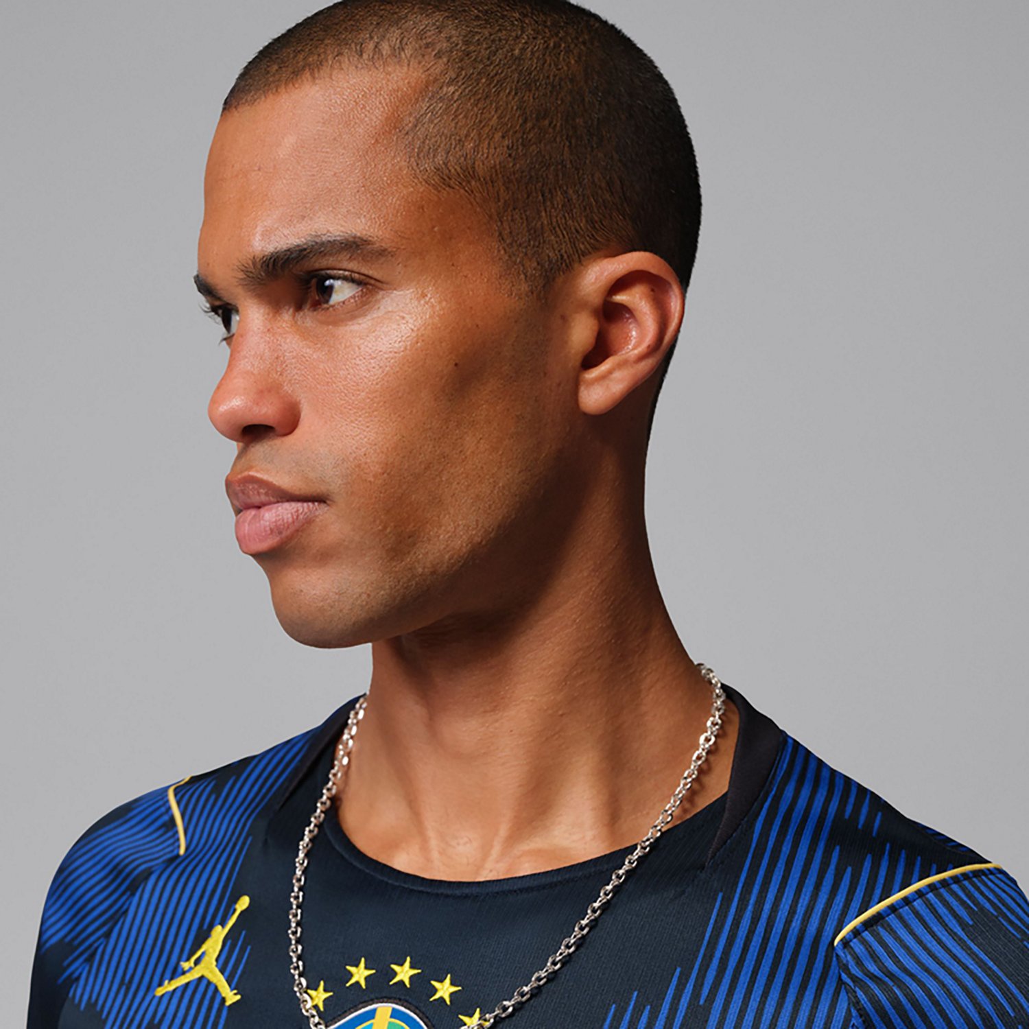 Jordan Brand Men's Brazil 2026 World Cup Dri-FIT Away Stadium Jersey - view number 4