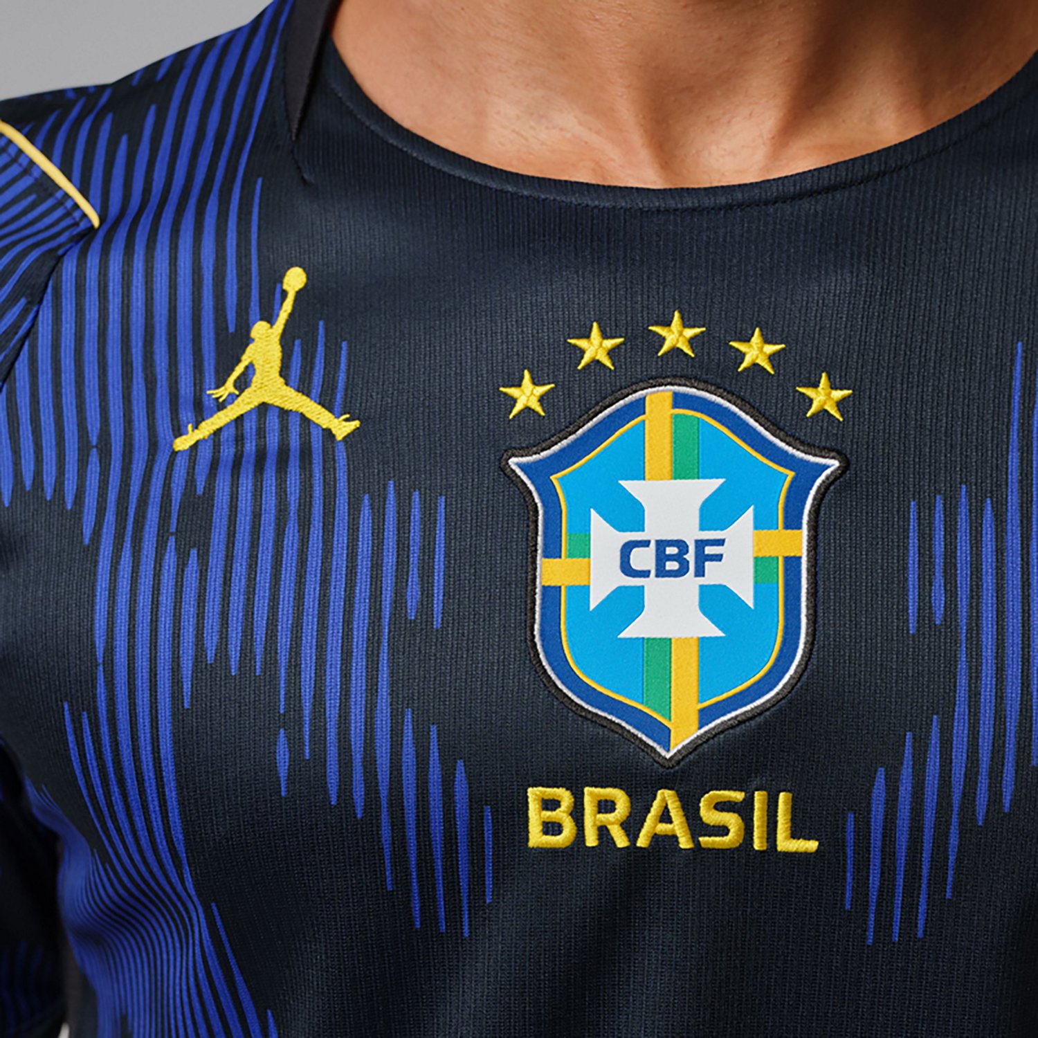 Jordan Brand Men's Brazil 2026 World Cup Dri-FIT Away Stadium Jersey - view number 5