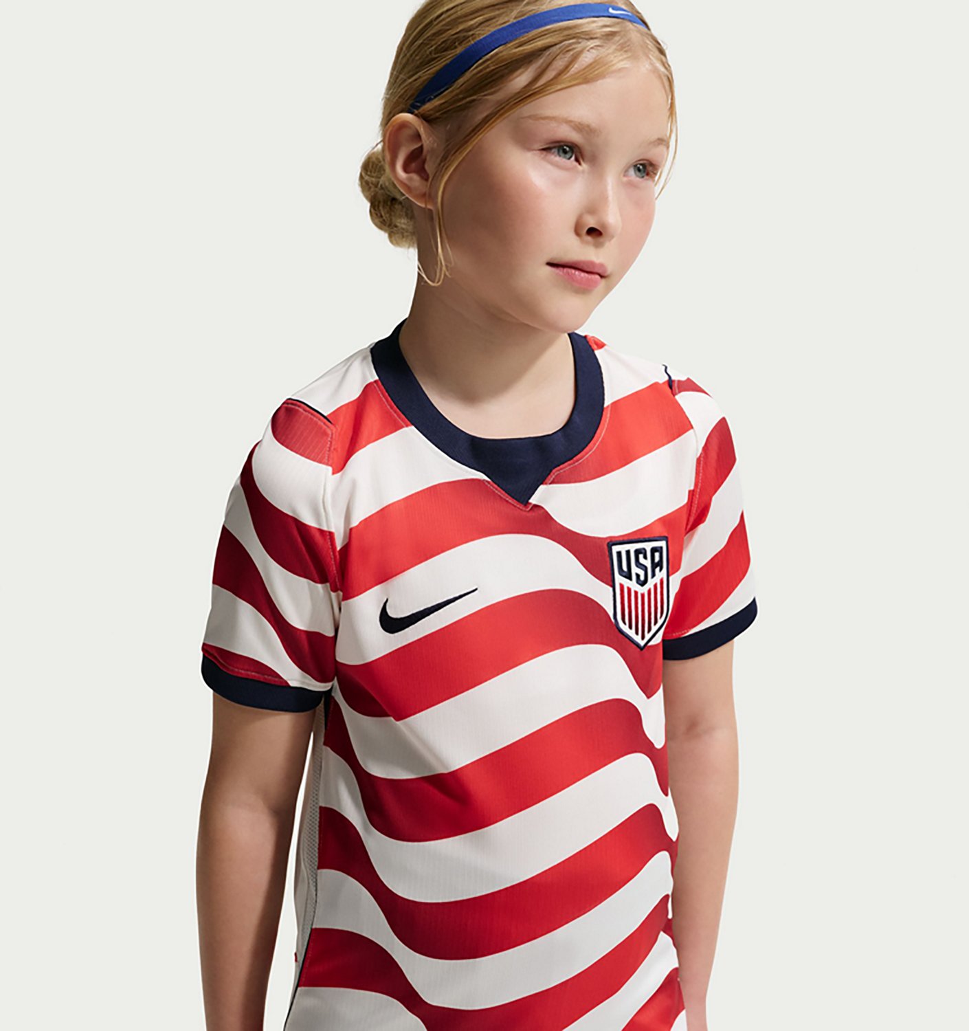 Nike Youth USA 2026 World Cup DF Home Stadium Jersey - view number 3