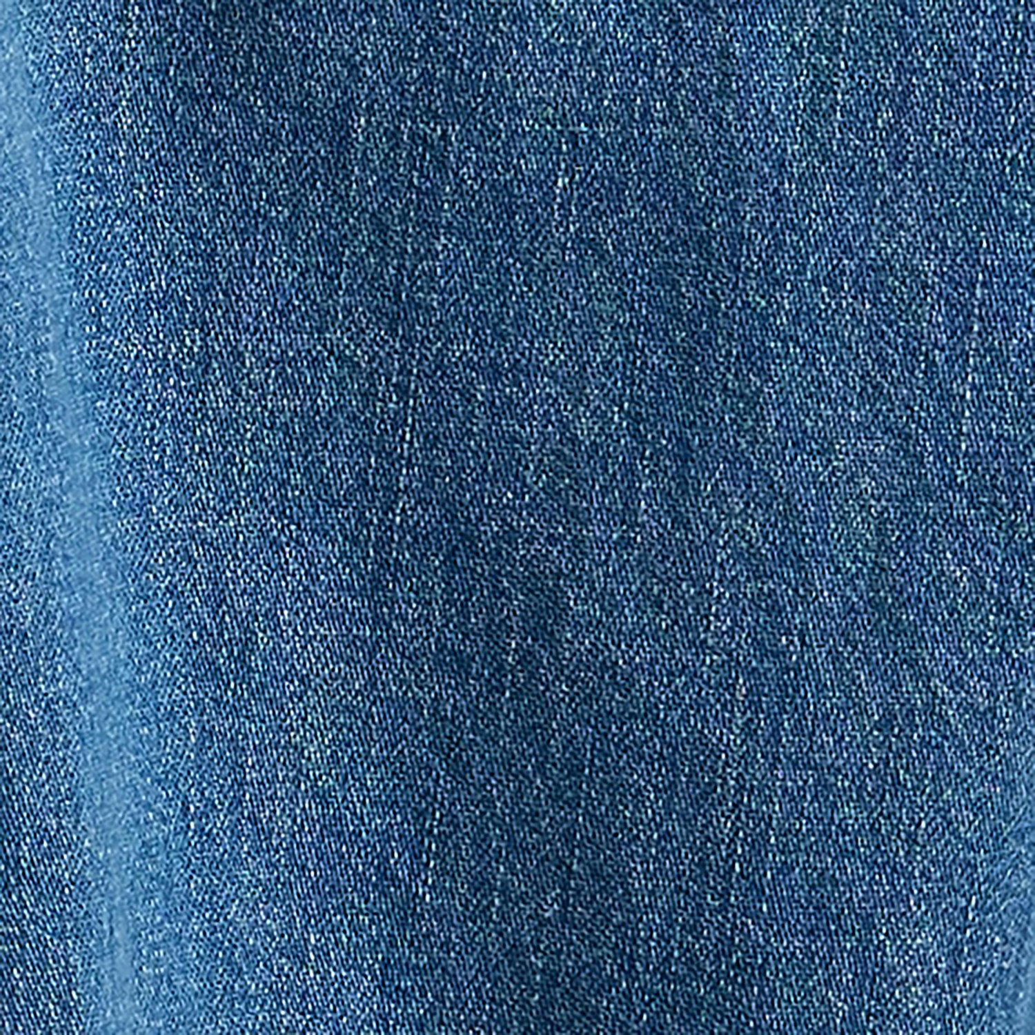 Wrangler Men's Long Sleeve Classic Fit Denim Western Snap Shirt - view number 5