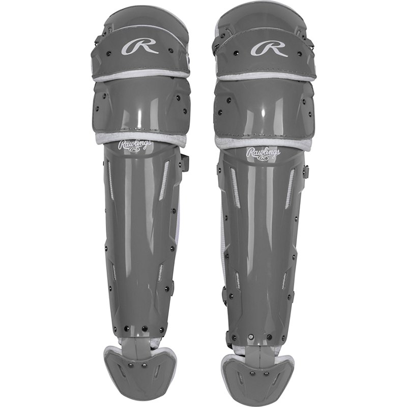 Rawlings Kids' Mach Pro Series Adjustable Fit Catcher's Leg Guards