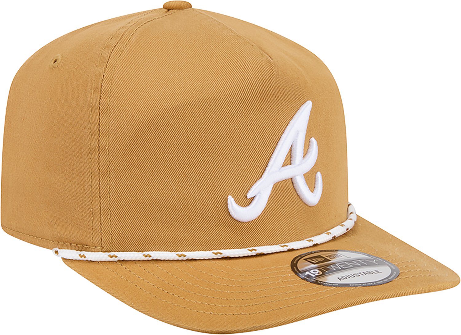 New Era Men's Atlanta Braves Color Pack 19TWENTY Rope Golfer Cap - view number 3