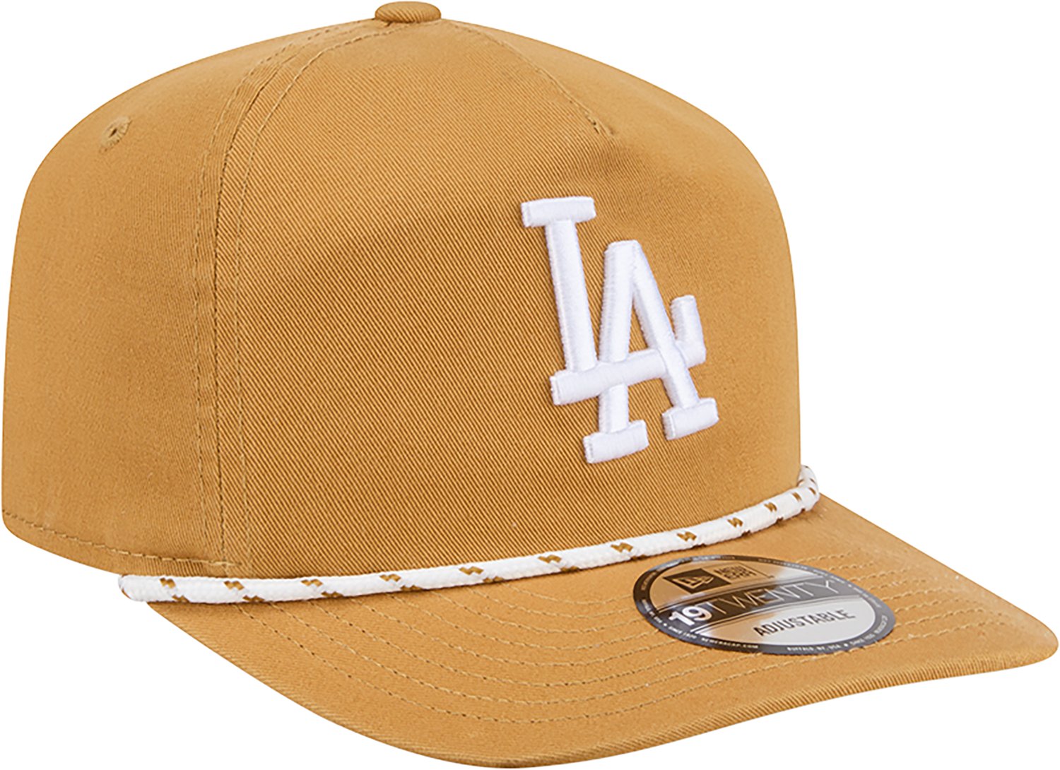 New Era Men's Los Angeles Dodgers Color Pack 19TWENTY Rope Golfer Cap - view number 3