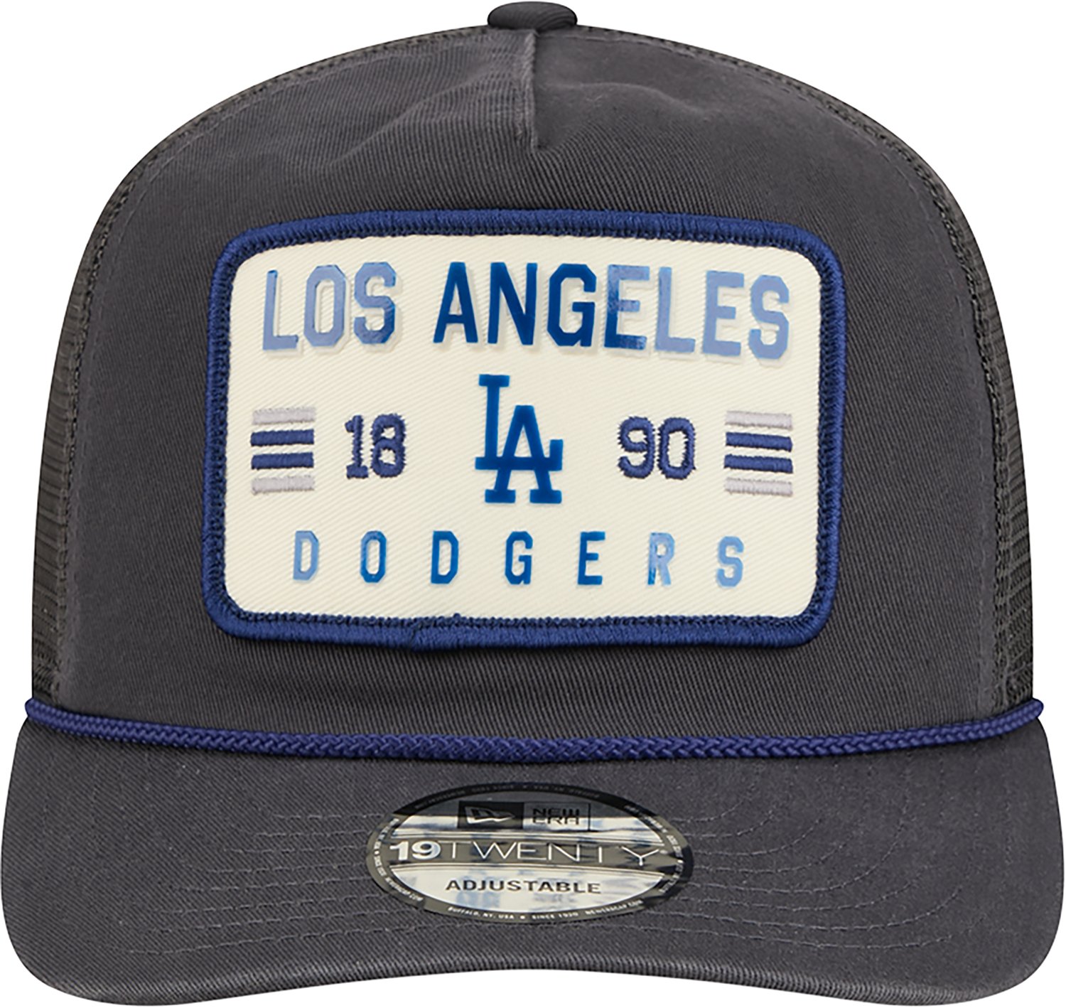 New Era Men's Los Angeles Dodgers Washed 19TWENTY Rope Golfer Cap - view number 2