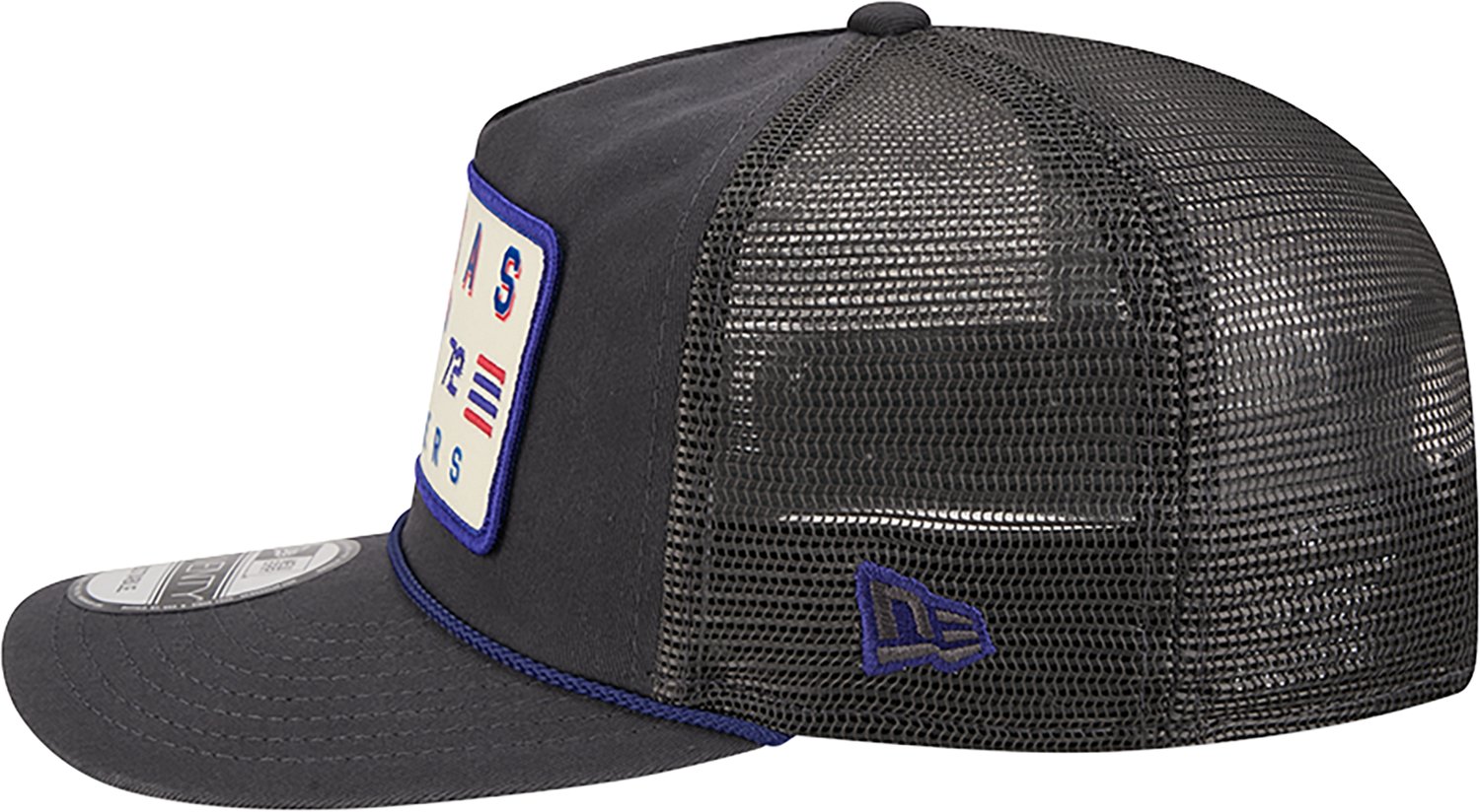 New Era Men's Texas Rangers Washed 19TWENTY Rope Golfer Cap - view number 5