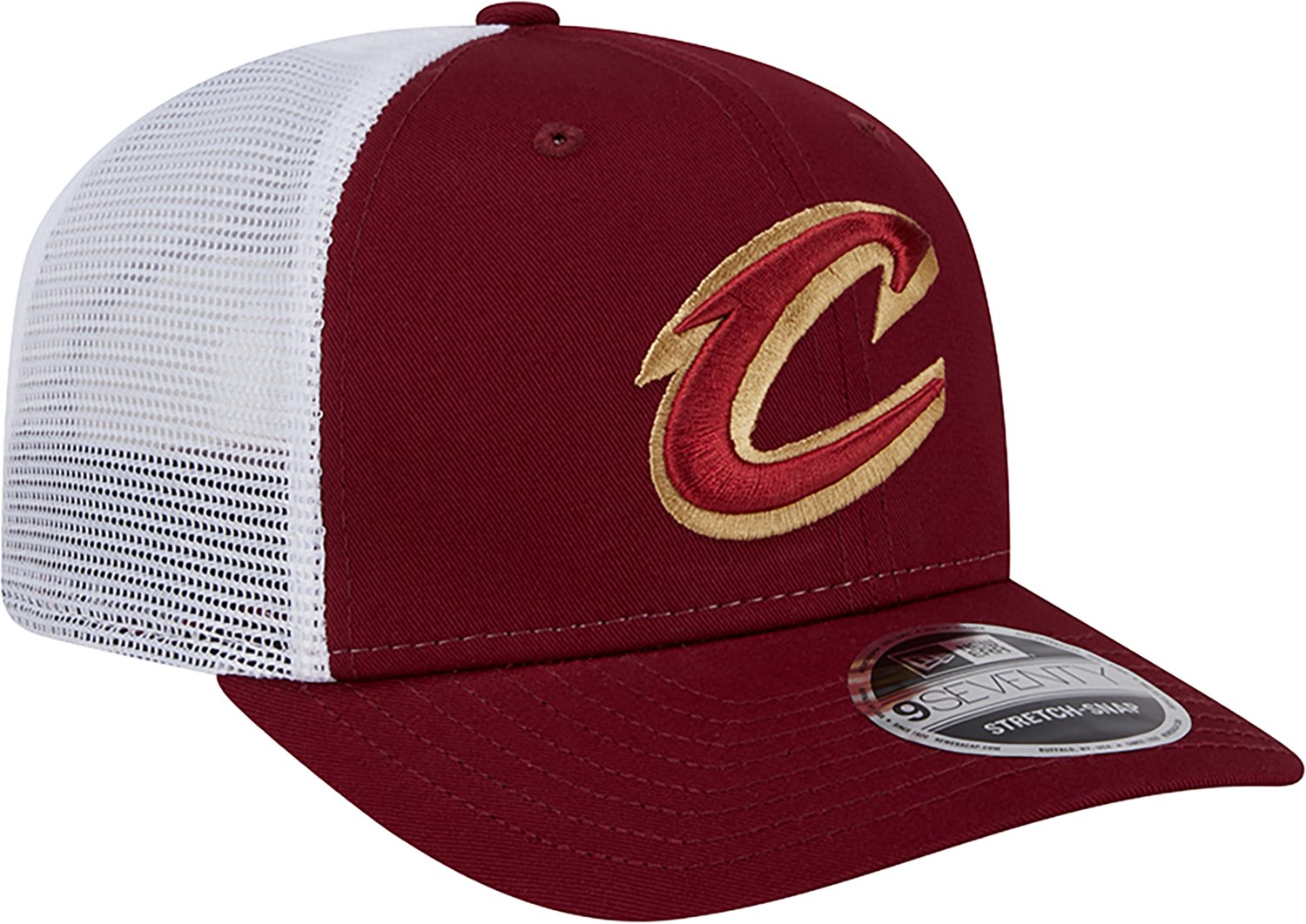 New Era Men's Cleveland Cavaliers 9SEVENTY Trucker Cap - view number 3