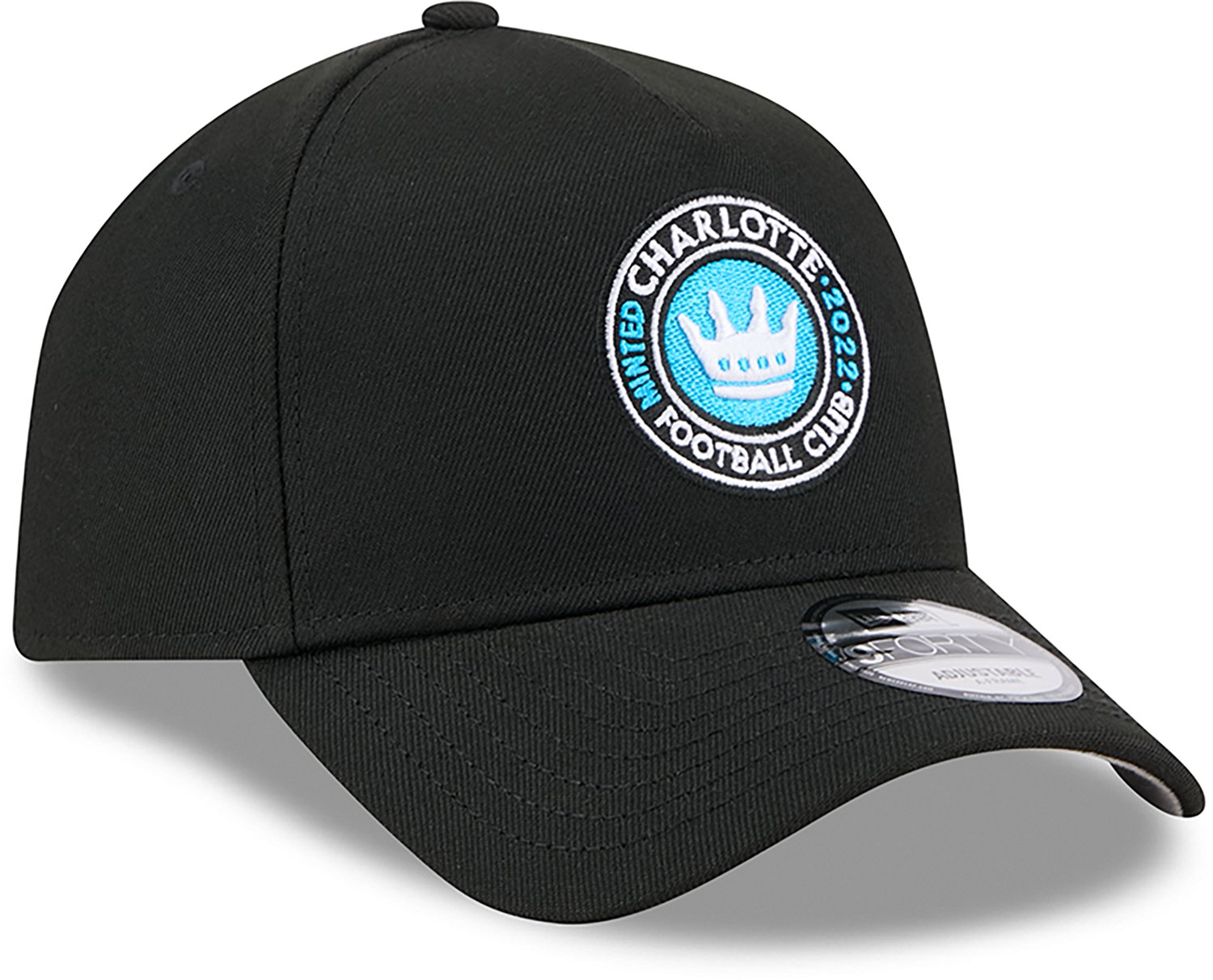 New Era Men's Charlotte FC 9FORTY A-Frame Cap - view number 3