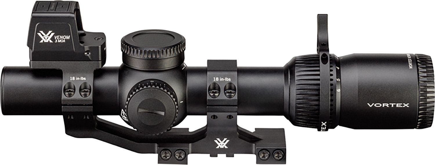 Vortex Venom 1 - 6 x 24 LPVO Riflescope, Red Dot and Sport Mount Bundle - view number 5