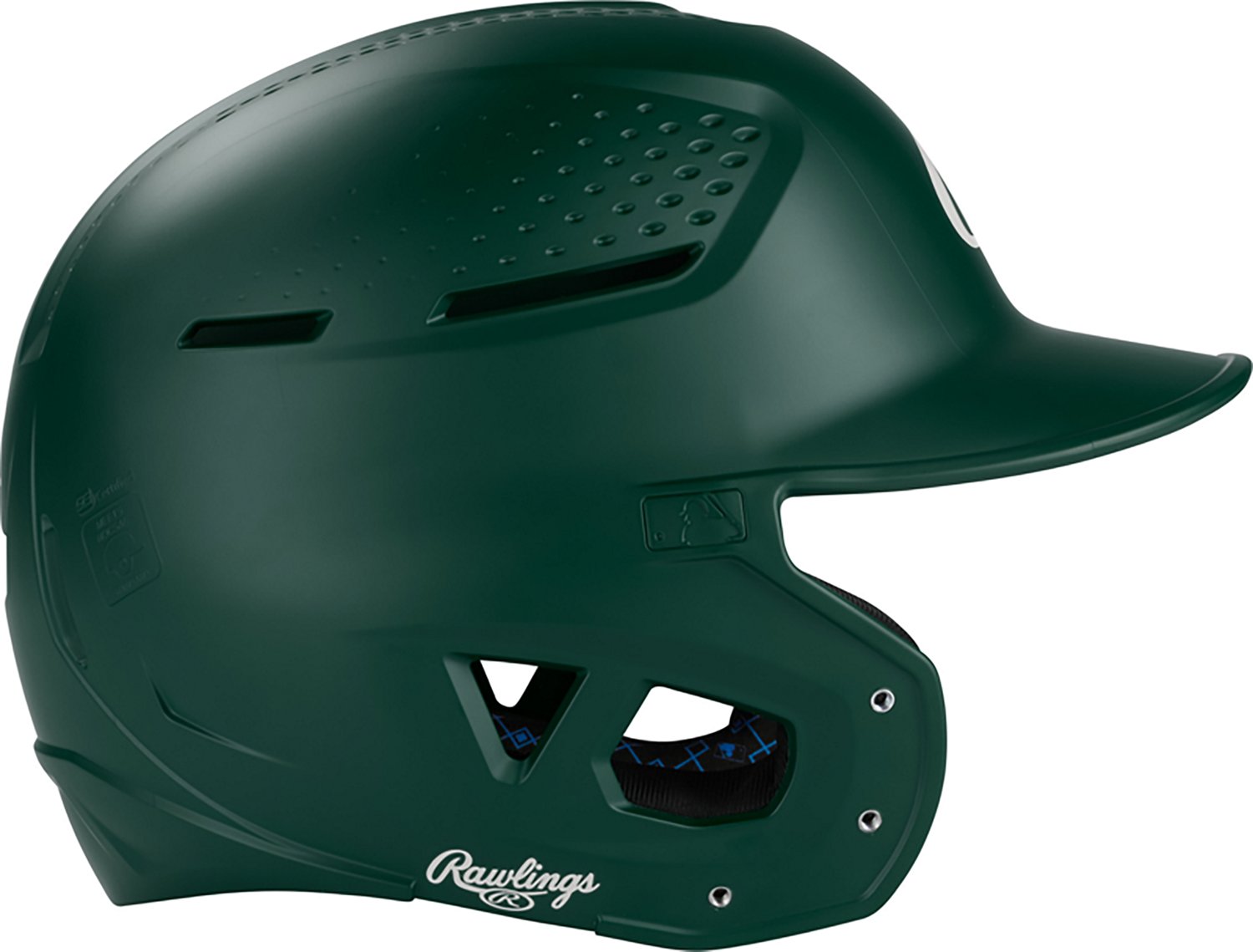 Rawlings Kids' RX2 1 Tone Matte Helmet - view number 4