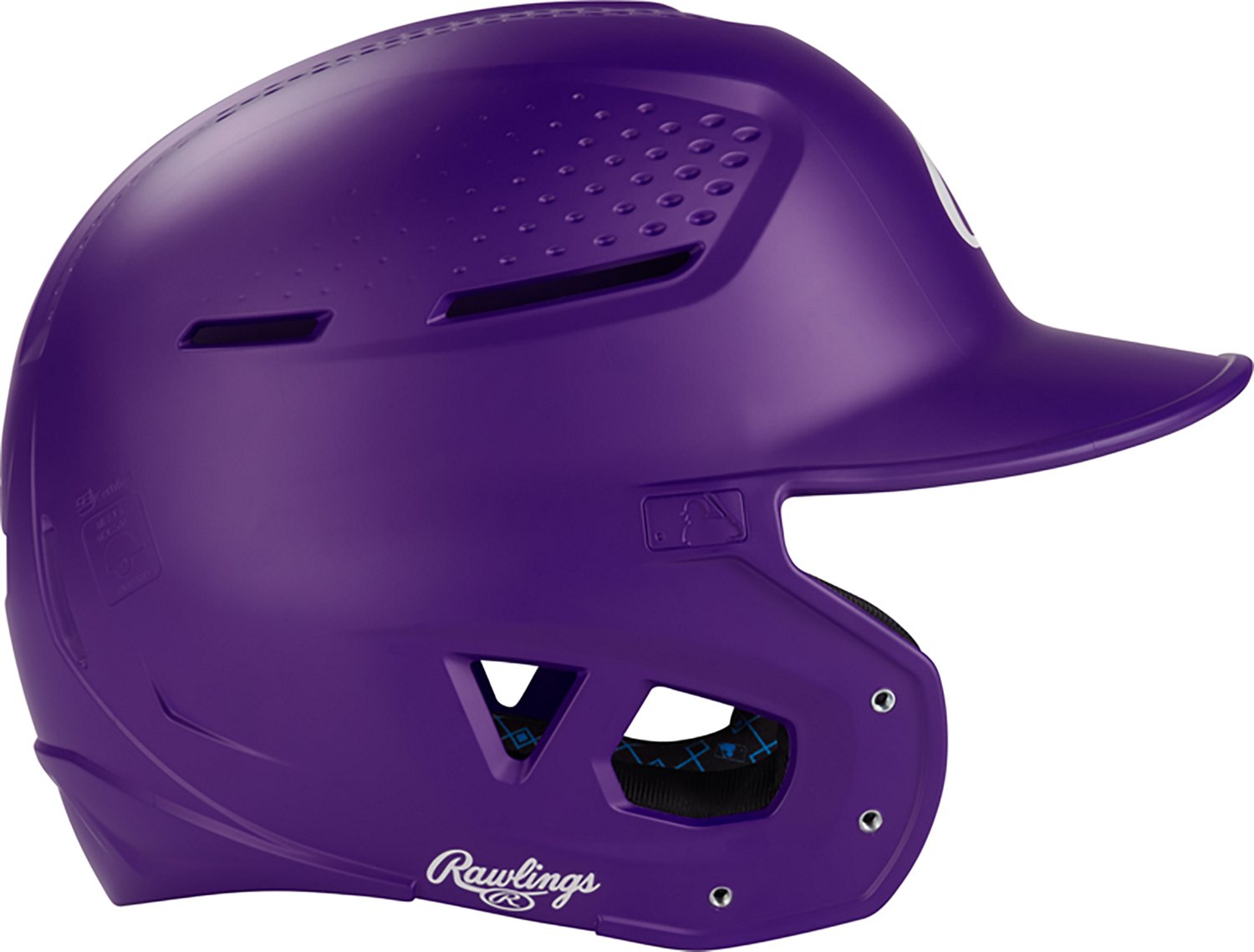 Rawlings Kids' RX2 1 Tone Matte Helmet - view number 4