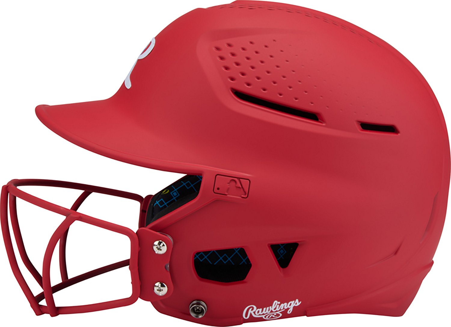 Rawlings Adults' RX2 1 Tone Matte Helmet - view number 3