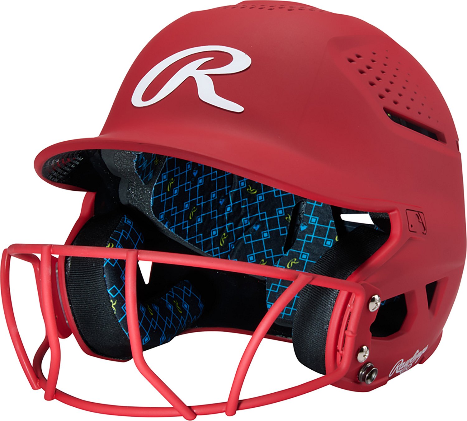 Rawlings Adults' RX2 1 Tone Matte Helmet - view number 5
