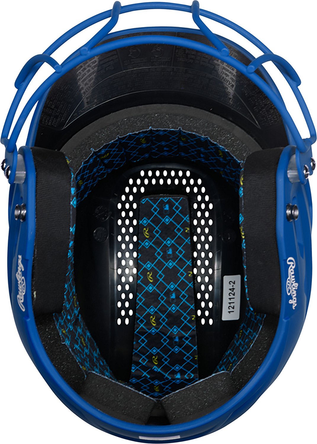 Rawlings Adults' RX2 1 Tone Matte Helmet - view number 7