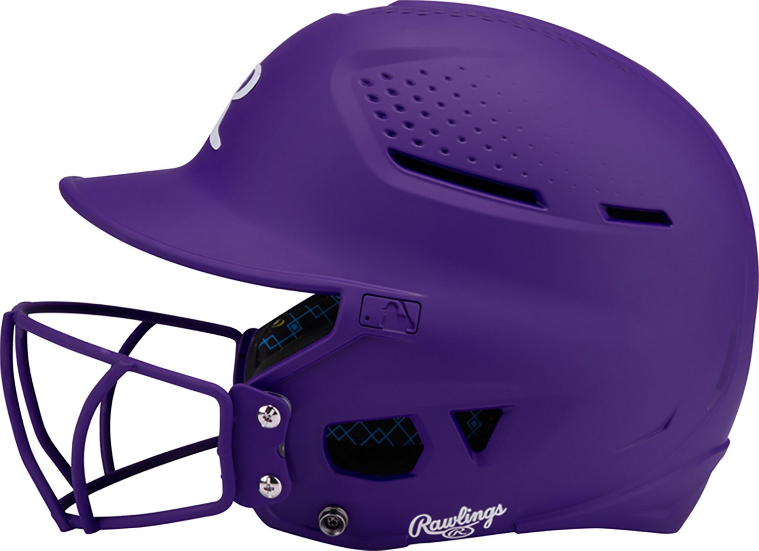 Rawlings Adults' RX2 1 Tone Matte Helmet - view number 3