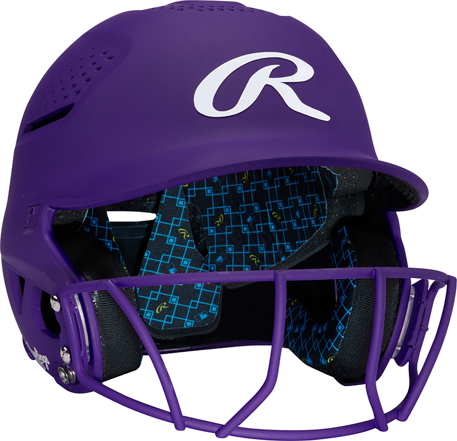 Rawlings Adults' RX2 1 Tone Matte Helmet - view number 6