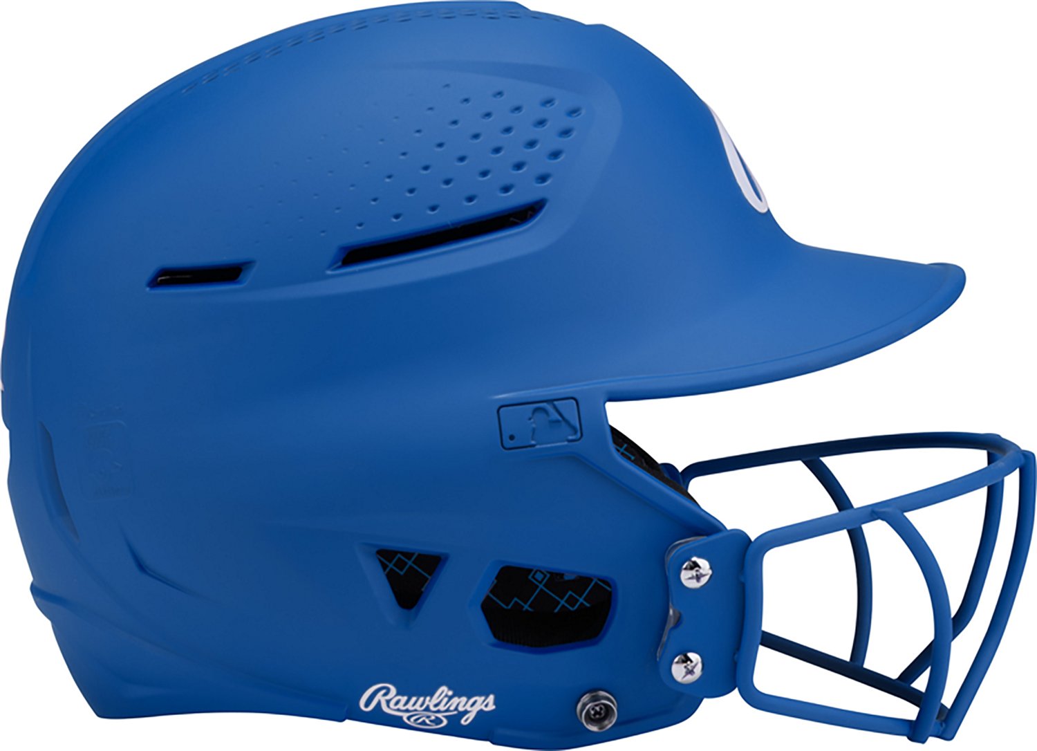 Rawlings Kids' RX2 1 Tone Matte Helmet with Softball Cage - view number 4