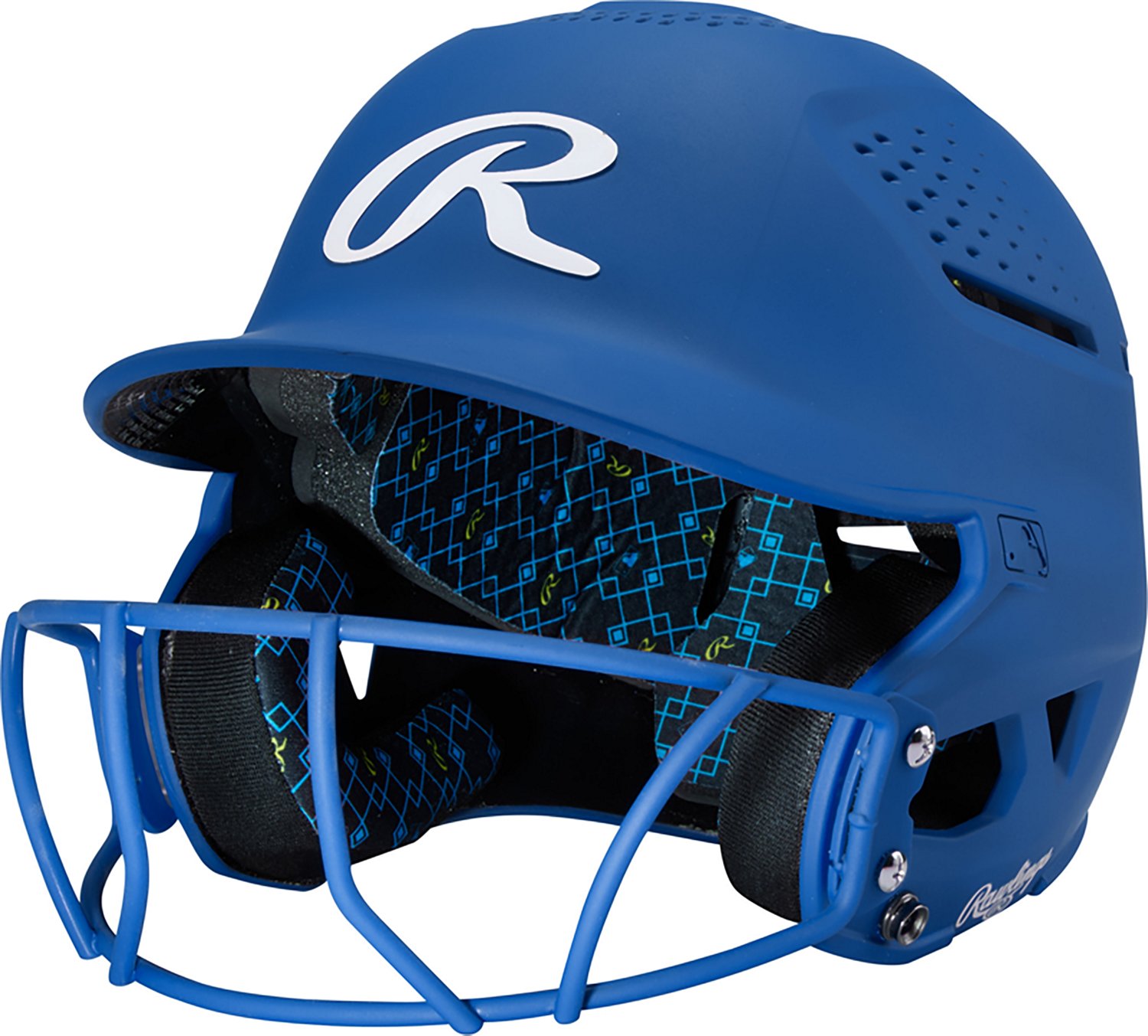 Rawlings Kids' RX2 1 Tone Matte Helmet with Softball Cage - view number 5