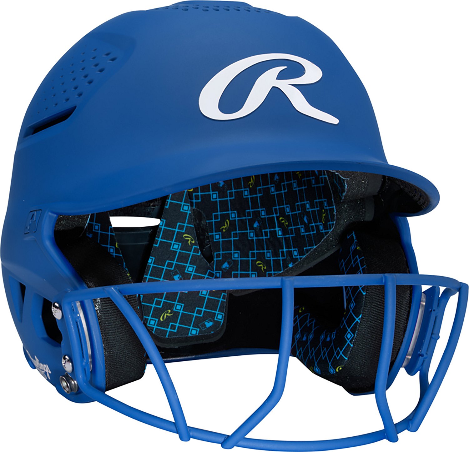 Rawlings Kids' RX2 1 Tone Matte Helmet with Softball Cage - view number 6
