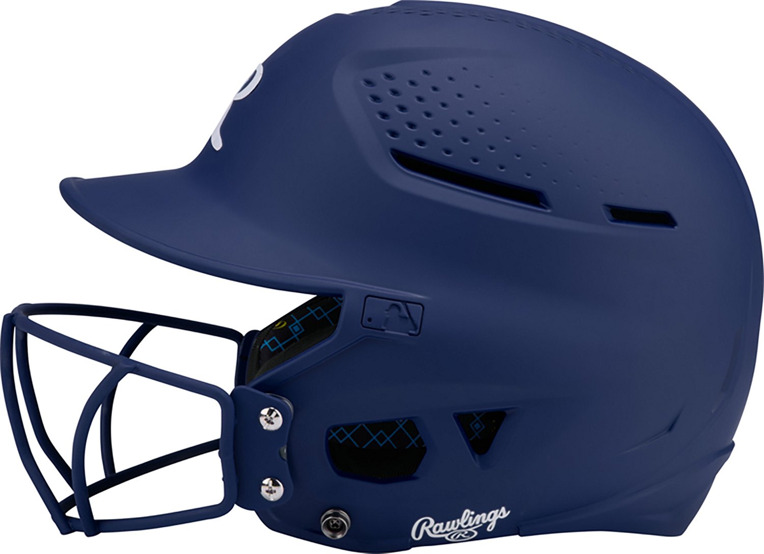 Rawlings Kids' RX2 1 Tone Matte Helmet with Softball Cage - view number 3