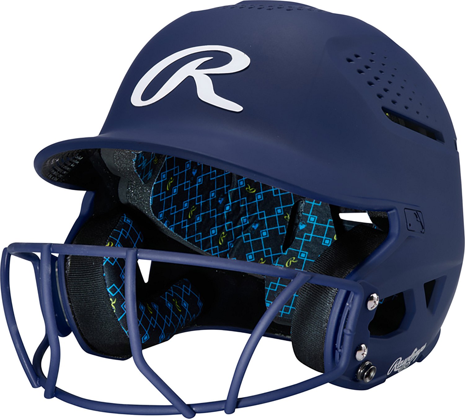 Rawlings Kids' RX2 1 Tone Matte Helmet with Softball Cage - view number 5
