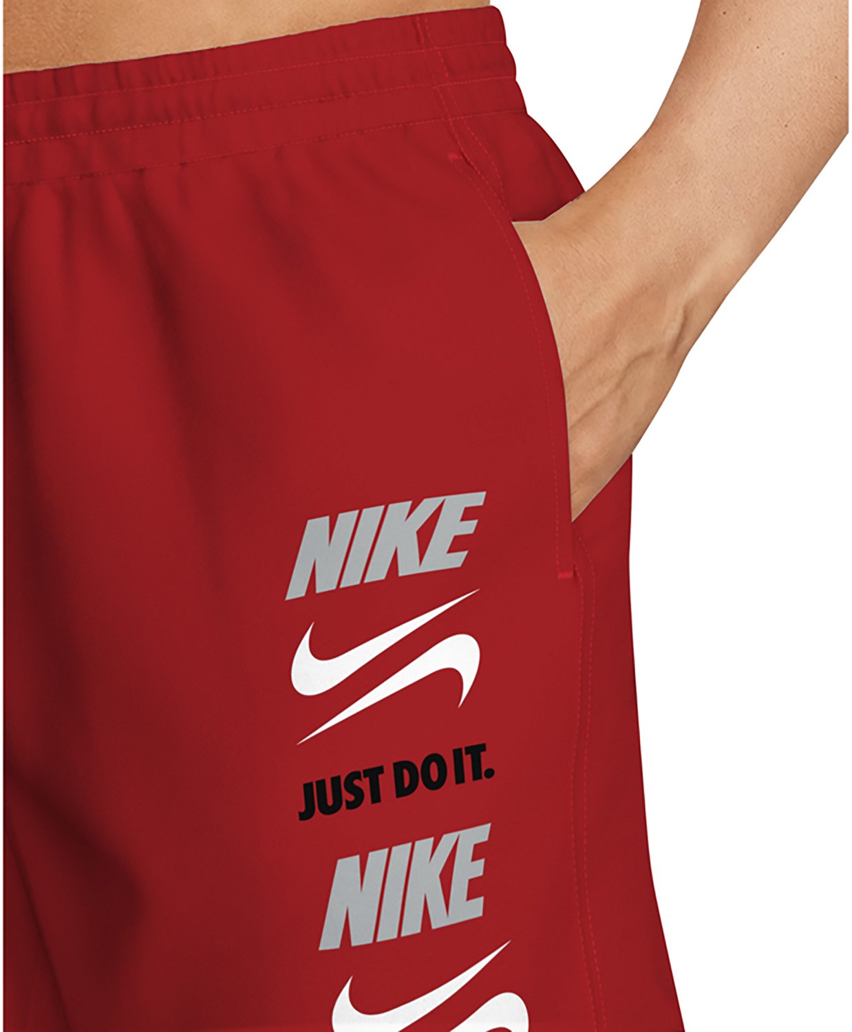 Nike Men’s Breaker Swoosh Link Volley Swim Shorts 7 in - view number 5