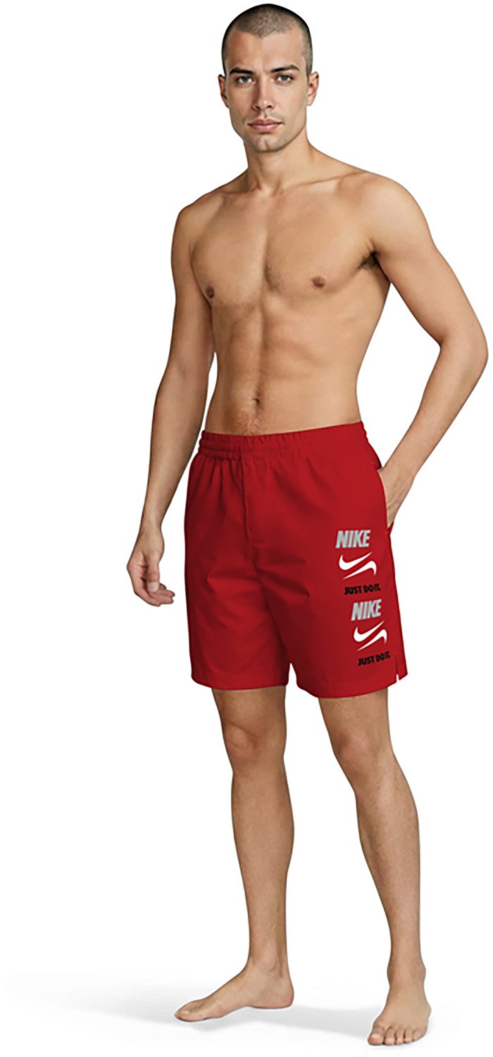 Nike Men’s Breaker Swoosh Link Volley Swim Shorts 7 in - view number 6