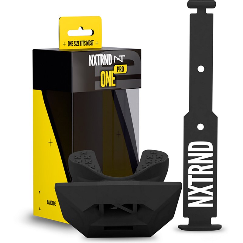 NXTRND One Pro Football Lip Guard, Kids, Black