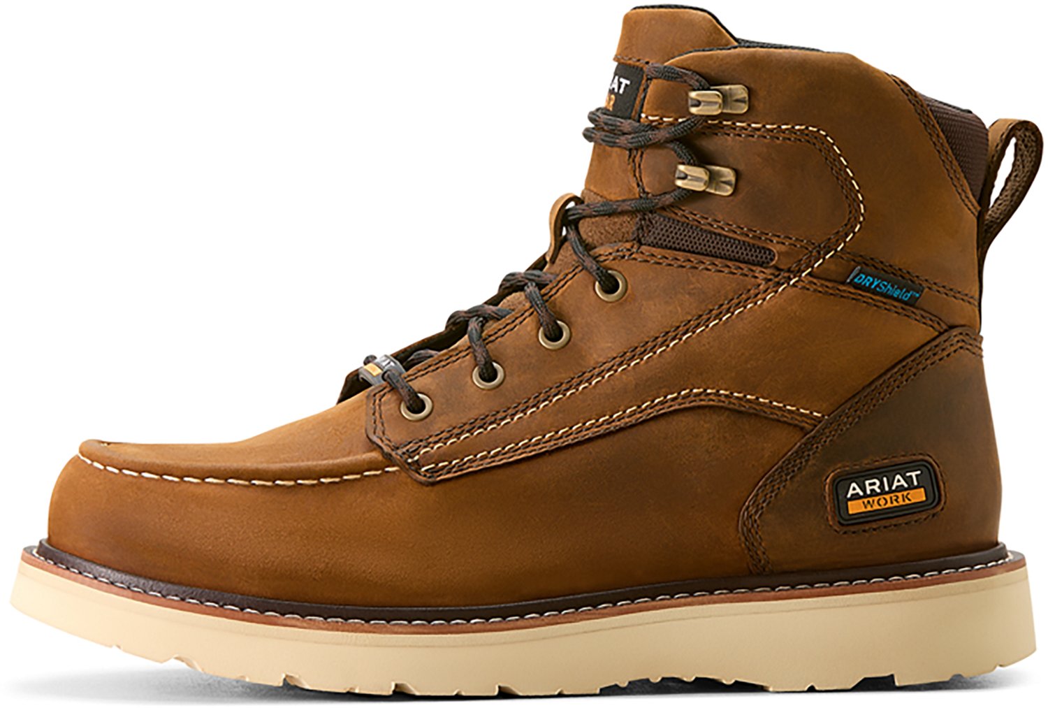 Ariat Men's Rebar Wedge Moc Toe Waterproof Work Boots - view number 2