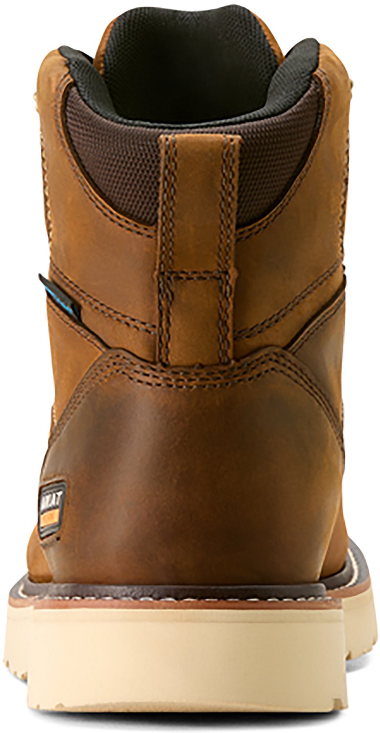 Ariat Men's Rebar Wedge Moc Toe Waterproof Work Boots - view number 4